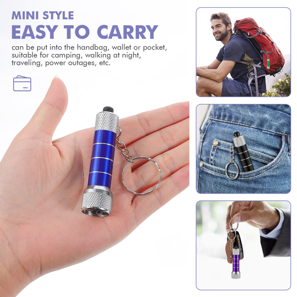 Mini Keychain Portable LED Torch - Image 3