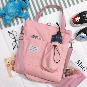 Harajuku Canvas Bags for Students