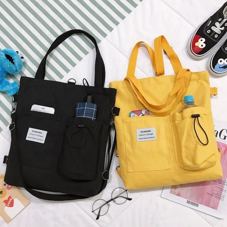 Harajuku Canvas Bags for Students - Image 3