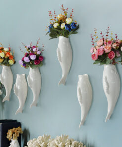 Modern Goldfish Wall Vase