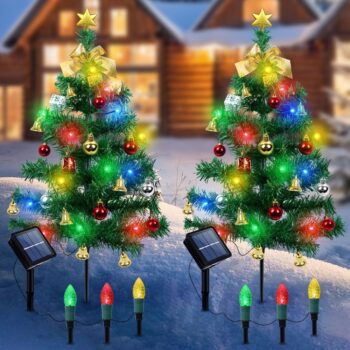 Solar Christmas Tree Lights