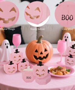 Pink Halloween Gift Boxes