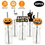 Halloween Party  Decorative Straws