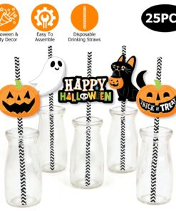 Halloween Party  Decorative Straws